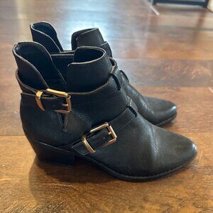 Women's Black Ankle Booties